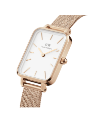 Orologio Solo Tempo Donna Daniel Wellington DW00100431 Quadro Acciaio Oro Rosa