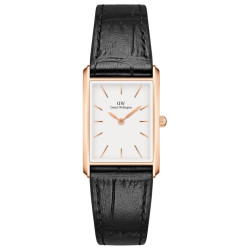 Orologio Solo Tempo Donna Daniel Wellington DW00100698 Cinturino in Pelle Nero