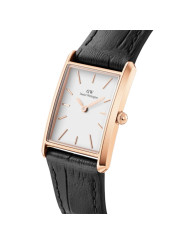 Orologio Solo Tempo Donna Daniel Wellington DW00100698 Cinturino in Pelle Nero