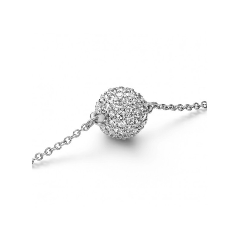 Bracciale Donna Daniel Wellington Pavè DW00400656 in Acciaio Silver