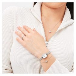 Bracciale Donna Daniel Wellington Pavè DW00400656 in Acciaio Silver