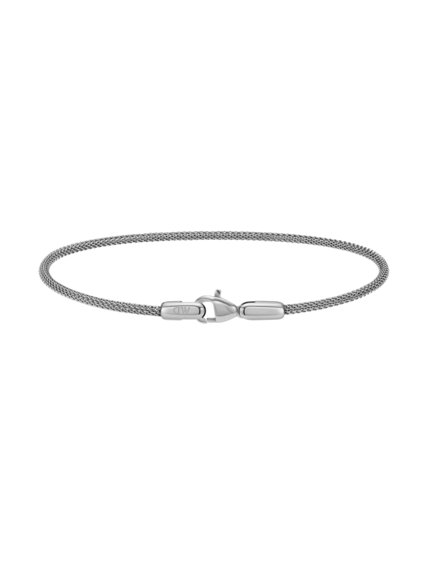 Bracciale Donna Daniel Wellington perfect pair DW00400680 in Acciaio Silver 175mm