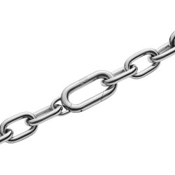 Bracciale Donna DW00400611 Daniel Wellington Crystal Link Catena in Acciaio Silver