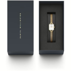 Orologio Solo Tempo Donna Daniel Wellington DW00100730 Quadro in Acciaio Oro Rosa