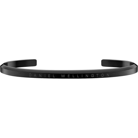 Bracciale Unisex Daniel Wellington Classic Black DW00400382 Large Acciaio Nero