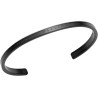 Bracciale Unisex Daniel Wellington Classic Black DW00400382 Large Acciaio Nero