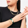 Bracciale Donna Daniel Wellington Crystal Link Acciaio Oro 185mm