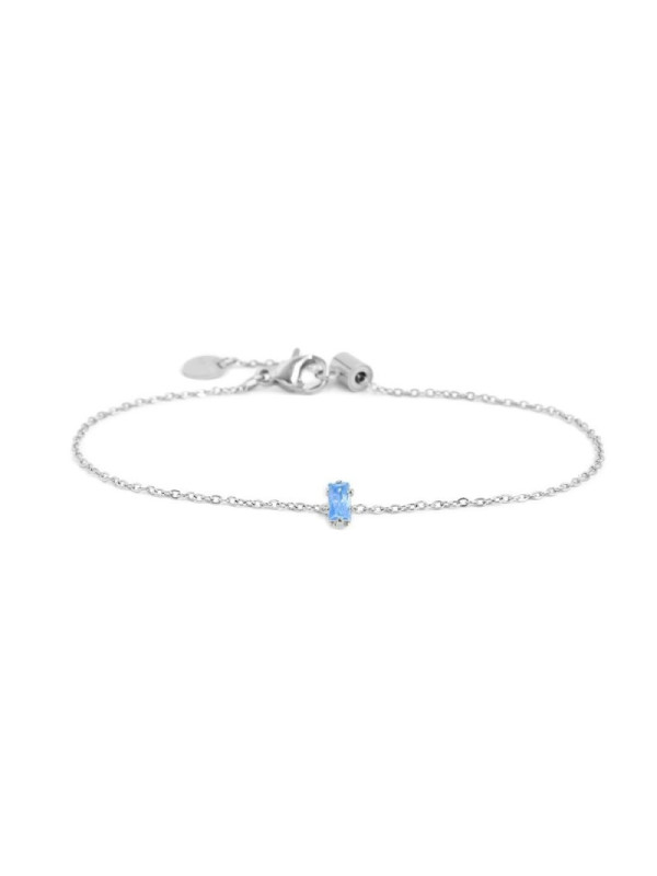 Bracciale Donna Marlù 2BR0100-AM con zircone baguette
