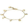 Cavigliera Donna In Acciaio Gioielli Brosway BAH16 PVD Oro