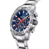 Orologio Cronografo Uomo Festina Bike F20543/4 in Acciaio Silver, Quadrante Blu