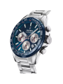 Orologio Cronografo Uomo Festina F20560/2 Timeless in Acciaio Silver e Blu