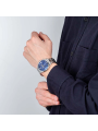 Orologio Cronografo Uomo Festina F6854/6 Timeless in Acciaio Silver e Blu