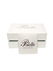 Anello Donna Polello Centrika G3282BTAN in Oro Bianco, Diamanti, Pietra Colorata