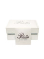Anello Donna Polello Centrika G3282BTAN in Oro Bianco, Diamanti, Pietra Colorata