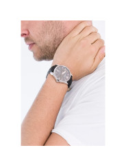 Orologio Solo Tempo Uomo Festina Acero Clasico F20426/6 Cinturino in Pelle Nero