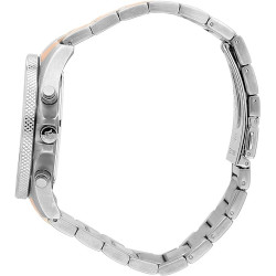 Orologio Cronografo Uomo Maserati Sfida R8873640012 in Acciaio Silver e Oro Rosa