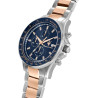 Orologio Cronografo Uomo Maserati Sfida R8873640012 in Acciaio Silver e Oro Rosa