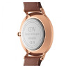 Orologio Solo Tempo Uomo Daniel Wellington DW00100708 Cinturino in Pelle Marrone