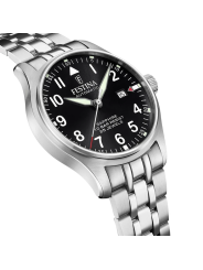 Orologio Uomo Festina F20151/D Automatico in Acciaio Inox Silver Vetro Zaffiro 44mm