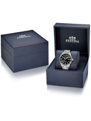 Orologio Uomo Festina F20151/D Automatico in Acciaio Inox Silver Vetro Zaffiro 44mm