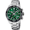 Orologio Cronografo Uomo Festina F20042/3 Swiss Made in Acciaio Silver 44mm