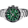 Orologio Cronografo Uomo Festina F20042/3 Swiss Made in Acciaio Silver 44mm