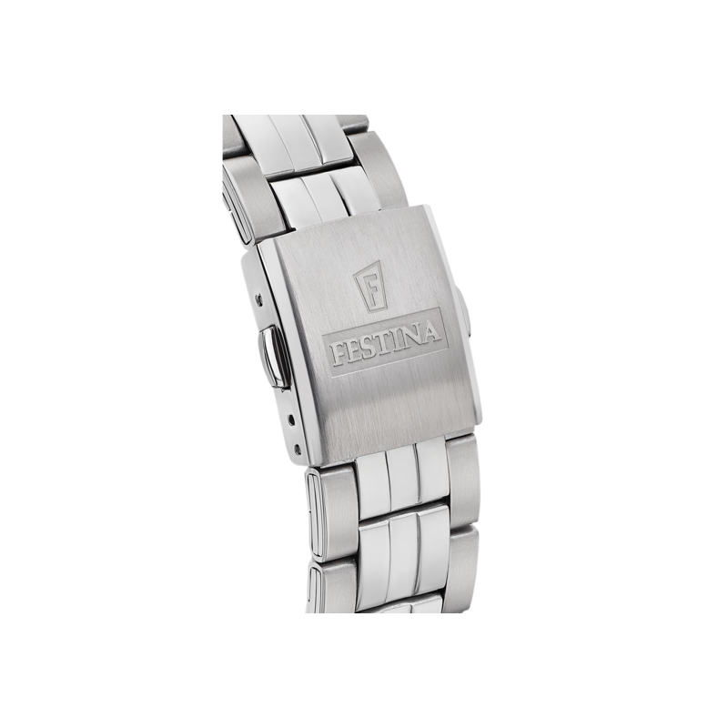 Orologio Solo Tempo Uomo Festina Acero Clasico F20425/6 in Acciaio 43mm Silver
