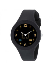 Orologio Donna Smartwatch Liujo Luxury Voice Paint SWLJ121 Cinturino Silicone Nero