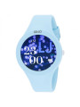 Orologio Donna Smartwatch Liujo Luxury Voice Paint SWLJ124 Cinturino Silicone Azzurro