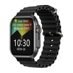 copy of Orologio Smartwatch Unisex Smarty 2.0 SW028H01 Cassa Acciaio Cinturino Silicone Nero