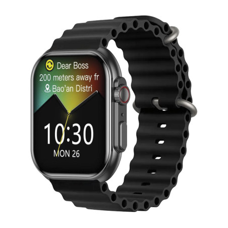 copy of Orologio Smartwatch Unisex Smarty 2.0 SW028H01 Cassa Acciaio Cinturino Silicone Nero