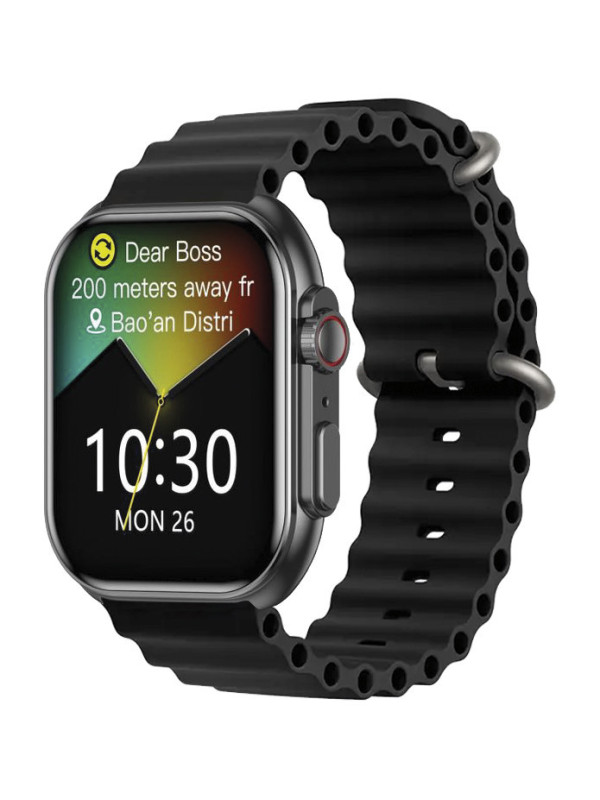 Orologio Smartwatch Uomo Smarty 2.0 SW068B01 Dispaly Amoled Silicone Nero