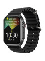 copy of Orologio Smartwatch Unisex Smarty 2.0 SW028H01 Cassa Acciaio Cinturino Silicone Nero