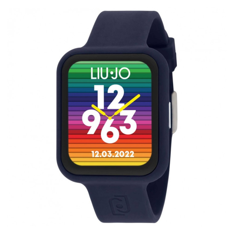 Orologio Donna Smartwatch Liujo SWLJ131 Luxury Voice Fancy in Silicone Blu Orologio Donna Smartwatch Liujo SWLJ131 Luxury Voice Fancy in Silicone Blu