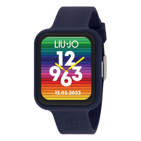 Orologio Donna Smartwatch Liujo SWLJ131 Luxury Voice Fancy in Silicone Blu