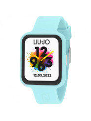 Orologio Donna Smartwatch Liujo SWLJ133 Luxury Voice Fancy in Silicone Azzurro