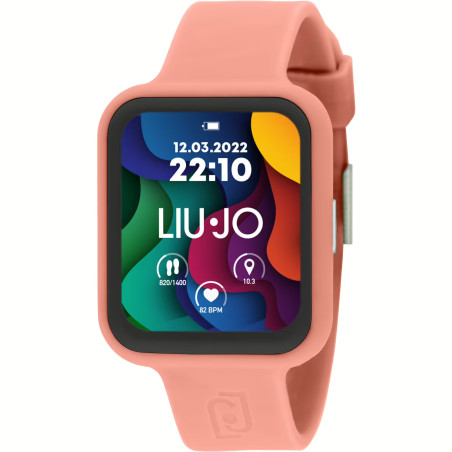 Orologio Donna Smartwatch Liujo SWLJ135 Luxury Voice Fancy in Silicone Arancione