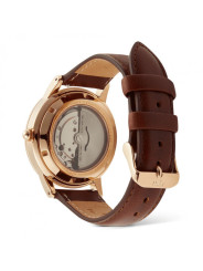 Orologio Uomo Daniel Wellington iconic link automatic DW00100758 Cinturino Pelle Marrone 40mm
