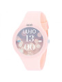Orologio Donna Smartwatch Liujo Luxury Voice Paint SWLJ126 Cinturino Silicone Rosa