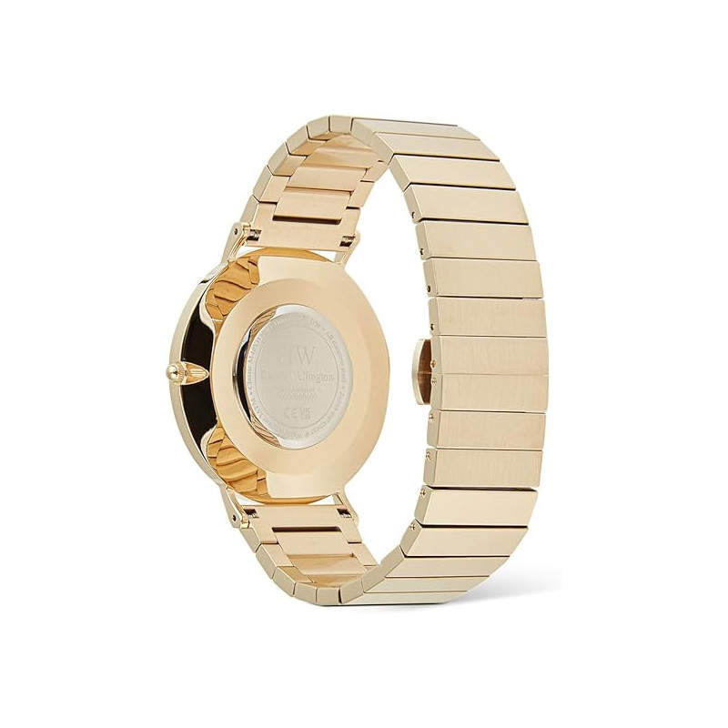 Orologio Uomo Daniel Wellington Classic piano link DW00100779 in Acciaio Oro
