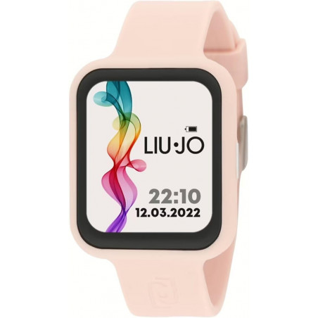 Orologio Donna Smartwatch Liujo SWLJ136 Luxury Voice Fancy in Silicone Rosa