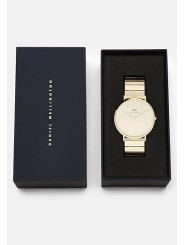 Orologio Uomo Daniel Wellington Classic piano link DW00100779 in Acciaio Oro
