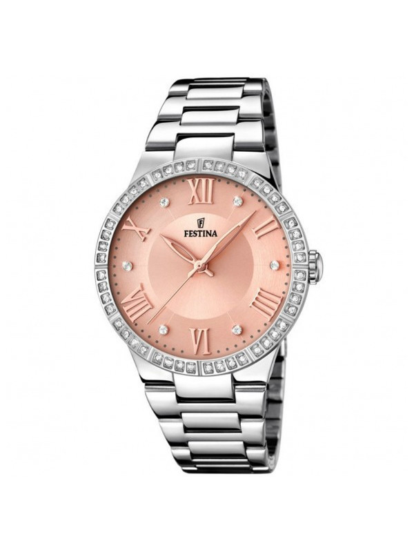Orologio Solo Tempo Donna Festina F16719/3 Mademoiselle in Acciaio Silver 36,5mm