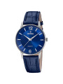 Orologio Uomo Festina Solo Tempo F20690/3 Acciaio e Cinturino Pelle Blu 36mm