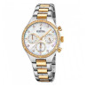 Orologio Cronografo Donna Festina Boyfriend F20402/1 in Acciaio Silver e Oro 36mm