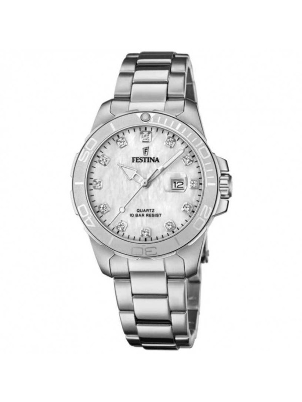 Orologio Festina Boyfriend F20503/1 Madreperla in Acciaio Silver 35mm
