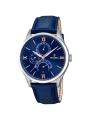 Orologio Uomo Festina Multifunzione F16823/3 Acciaio Cinturino Pelle Blu