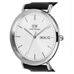 Orololgio Uomo Daniel Wellington DW00100832 Classic day display Cinturino Pelle Nero