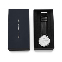 Orololgio Uomo Daniel Wellington DW00100832 Classic day display Cinturino Pelle Nero