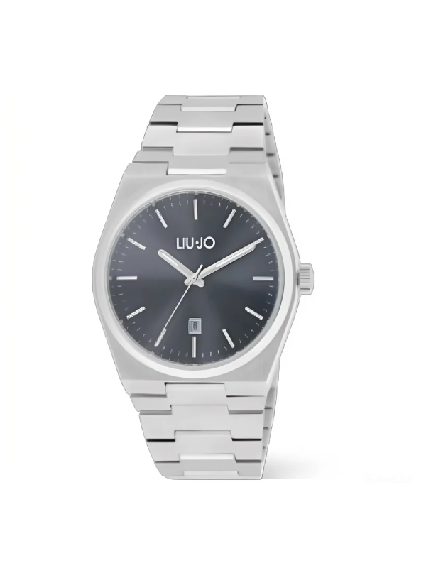 Orologio Uomo Liujo TLJ2539 Cool Nero in Acciaio Silver 40mm